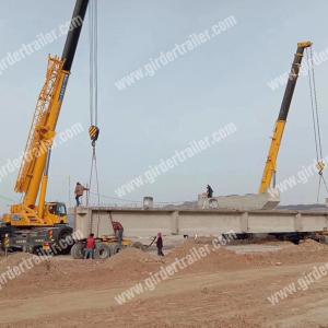 Girder trailer come into service