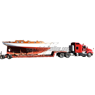 50T boat transporting trailer