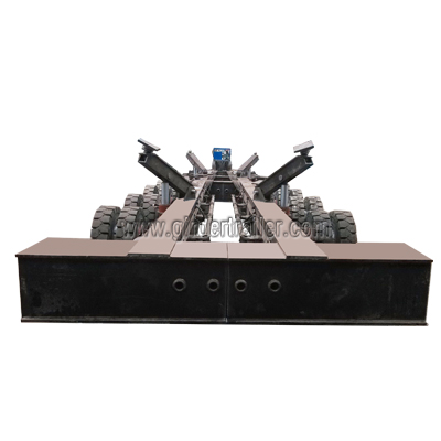 100T towed ship trailer 
