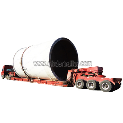 Windmill tower dolly lifting trailer