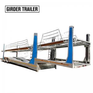 Galvanize 2 axles car carrier semi trailer for Russia Galvanize 2 axles car carrier semi trailer for Russia
